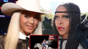 Read more about the article Beyoncé's Publicist Shades Erykah Badu with Collage of Bey in Braids for Years