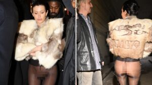 Read more about the article Kanye's Wife Bianca Censori Shows Bare Vagina During Paris Fashion Week