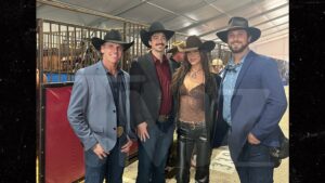 Read more about the article Bella Hadid Poses with 'Farmer Wants a Wife' Cast During Texas Rodeo