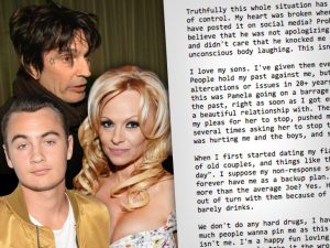 Read more about the article Tommy Lee Says Booze is Not a Problem, Pamela's Lying and Brandon Needs to Learn a Lesson