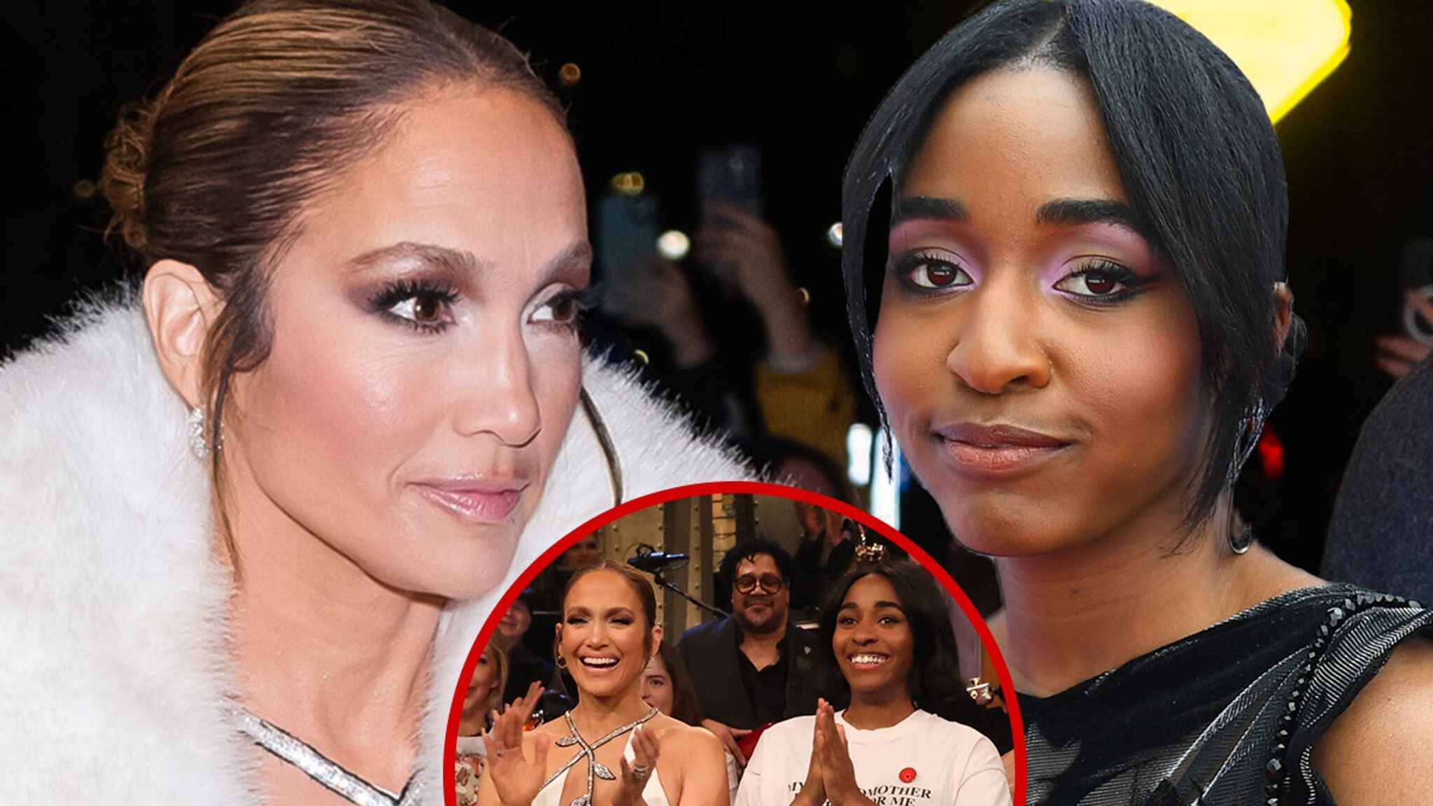 You are currently viewing Jennifer Lopez dice que Ayo Edebiri se disculpó entre lágrimas por insultar su forma de cantar