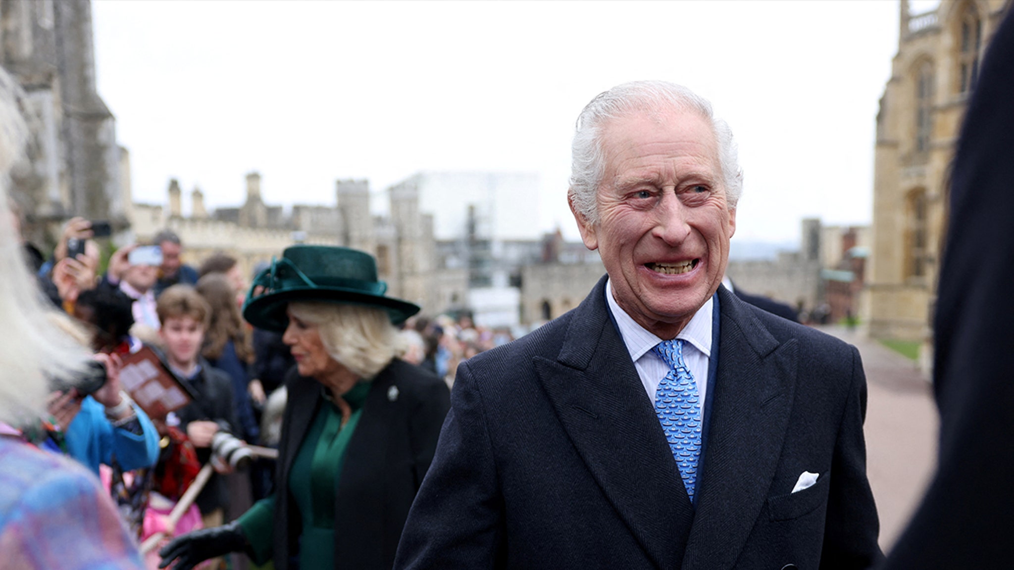 You are currently viewing King Charles III Attends Easter Service Amid Cancer Battle