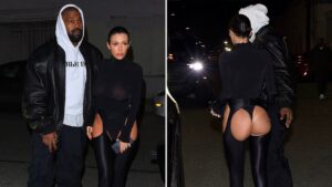 Read more about the article Kanye West's Wife Bianca Censori Goes Butt Cheeks Out for 'Vultures 2' Party