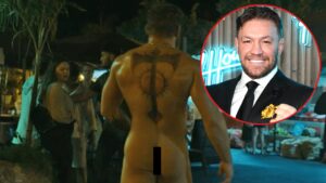 Read more about the article Conor McGregor Gets Butt Naked For 'Road House' Movie, Nice Cheeks!