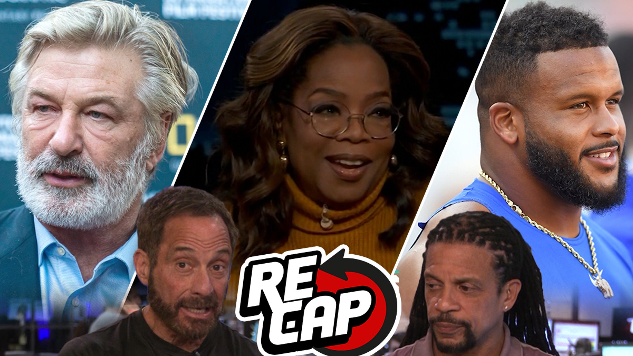 You are currently viewing TMZ TV Recap: Oprah's Weight Loss, Alec Baldwin Case, Aaron Donald Retires