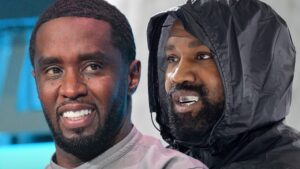 Read more about the article Diddy Watches Kanye West at Rolling Loud After White Lives Matter Beef