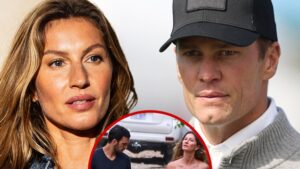 Read more about the article Gisele Bündchen niega haber engañado a Tom Brady, dice que las mujeres asumen la culpa de las rupturas