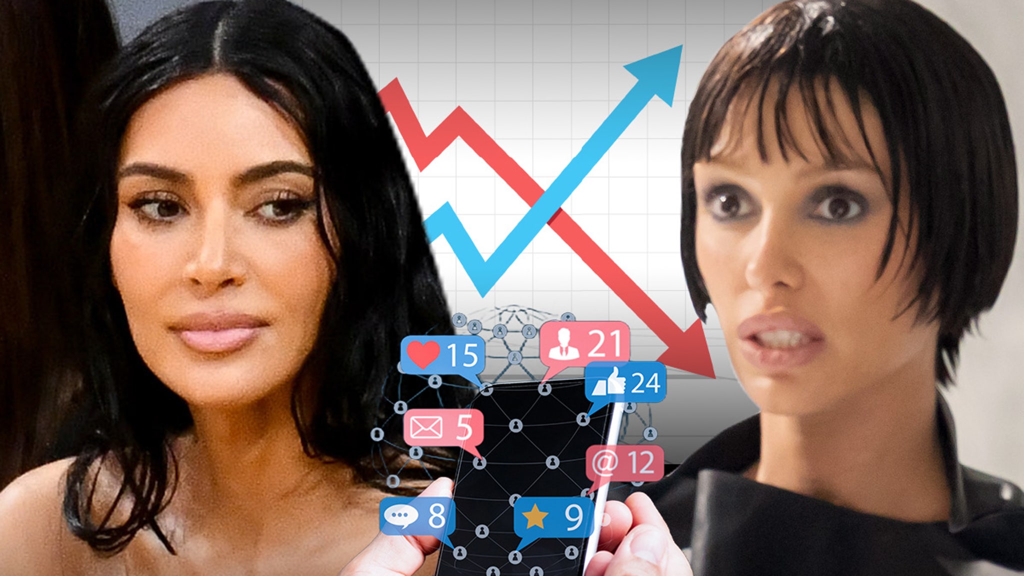 You are currently viewing Kim Kardashian More Popular Than Bianca Censori Search-Wise Despite Hype