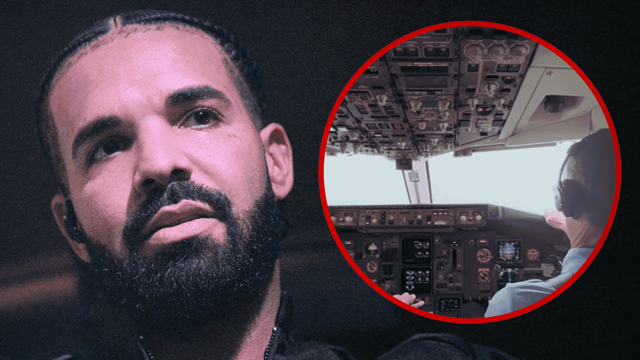 You are currently viewing Drake Shows Pilots Landing Private Plane In Low Visibility, Video From Cockpit