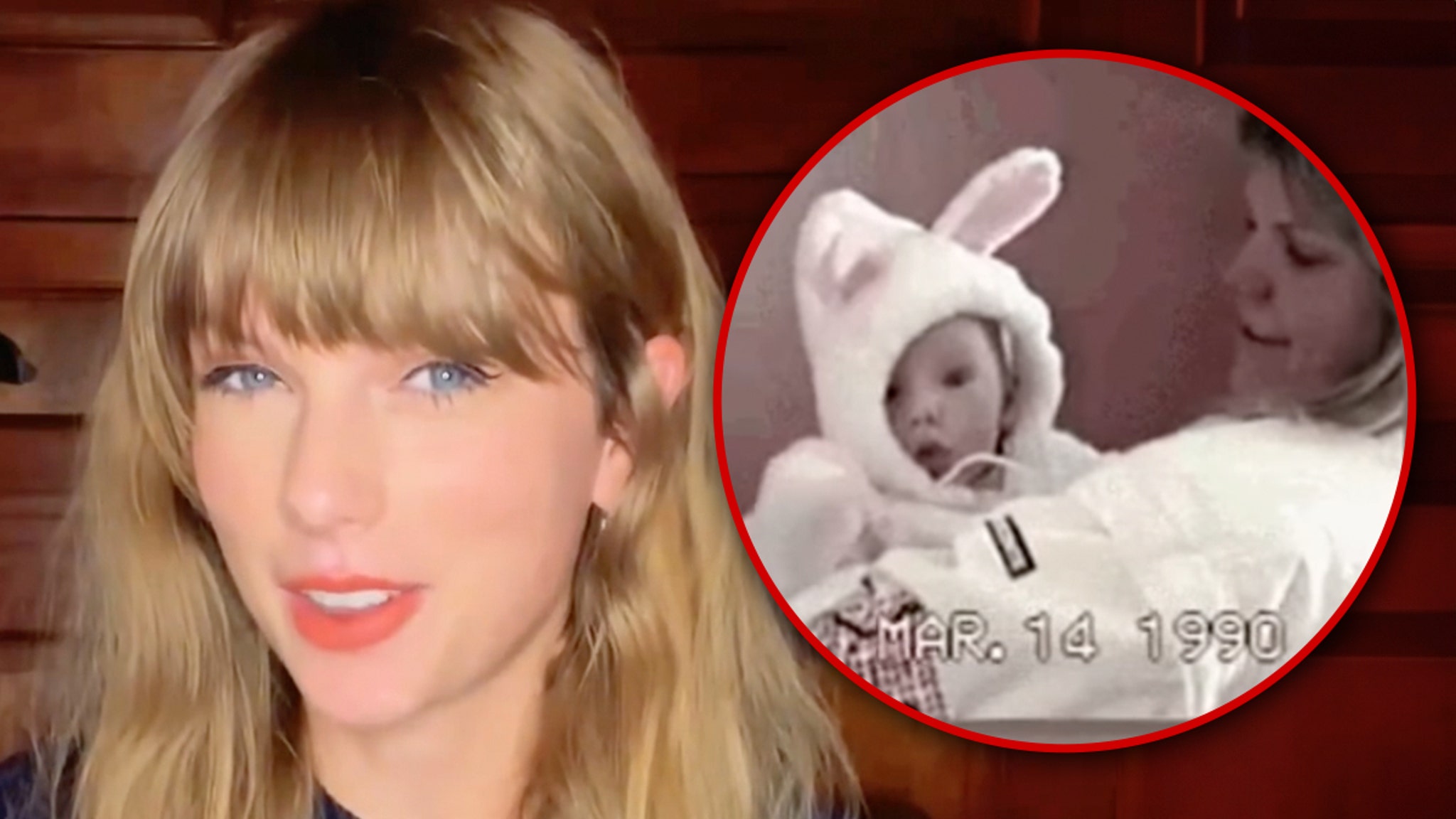 You are currently viewing Taylor Swift Wears a Bunny Suit as a Baby in Easter Throwback