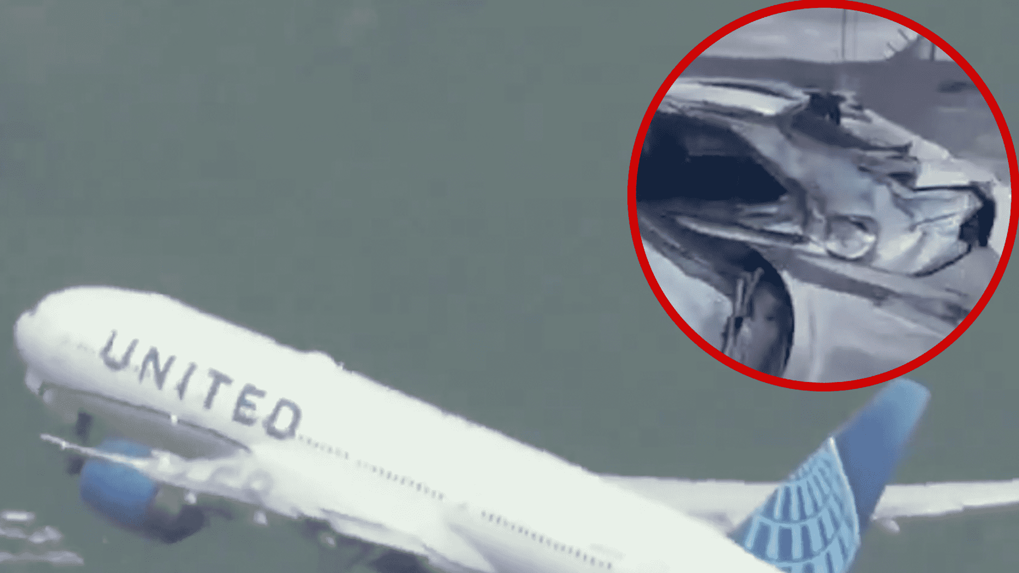 You are currently viewing United Airlines Flight Loses Tire on Takeoff, Cars Damaged Below