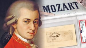 Read more about the article Mozart Signature Up For Auction, Expected To Fetch $100K